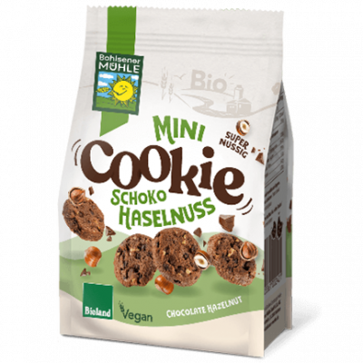 Mini Cookies Schoko-Haselnusskekse (125gr)